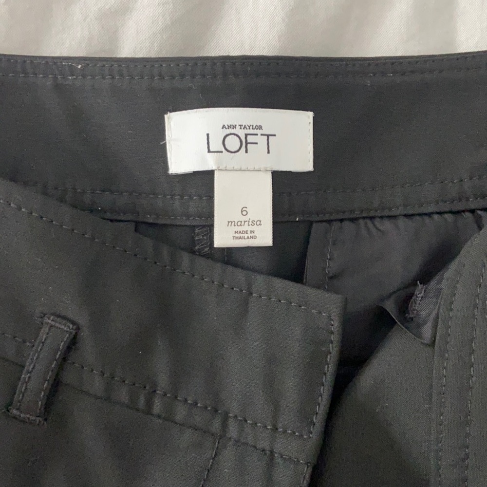 LOFT Marisa rayon/poly work pants!
